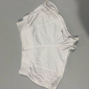 Lululemon Athletica White hotty hot Shorts